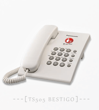 Telepon Single Line Panasonic KX-TS505